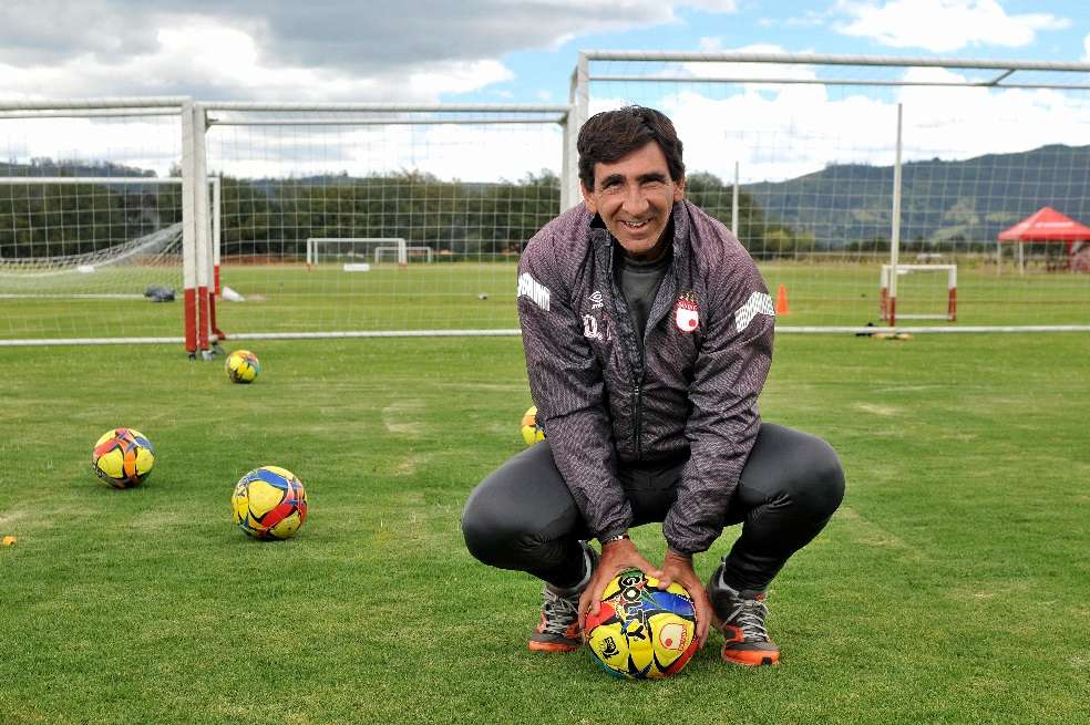 Cristian Garavito - El Espectador / Gustavo Costas, técnico de Independiente Santa Fe.