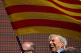Vargas Llosa encabezó marcha por unidad de España