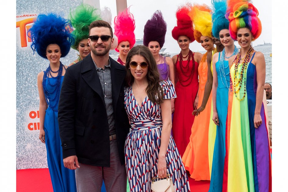 Justin Timberlake y Anna Kendrick en Cannes. / Efe