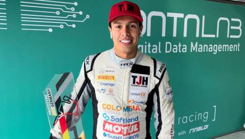 Victoria de Óscar Tunjo en la carrera inaugural de la Copa Alemana de Prototipos