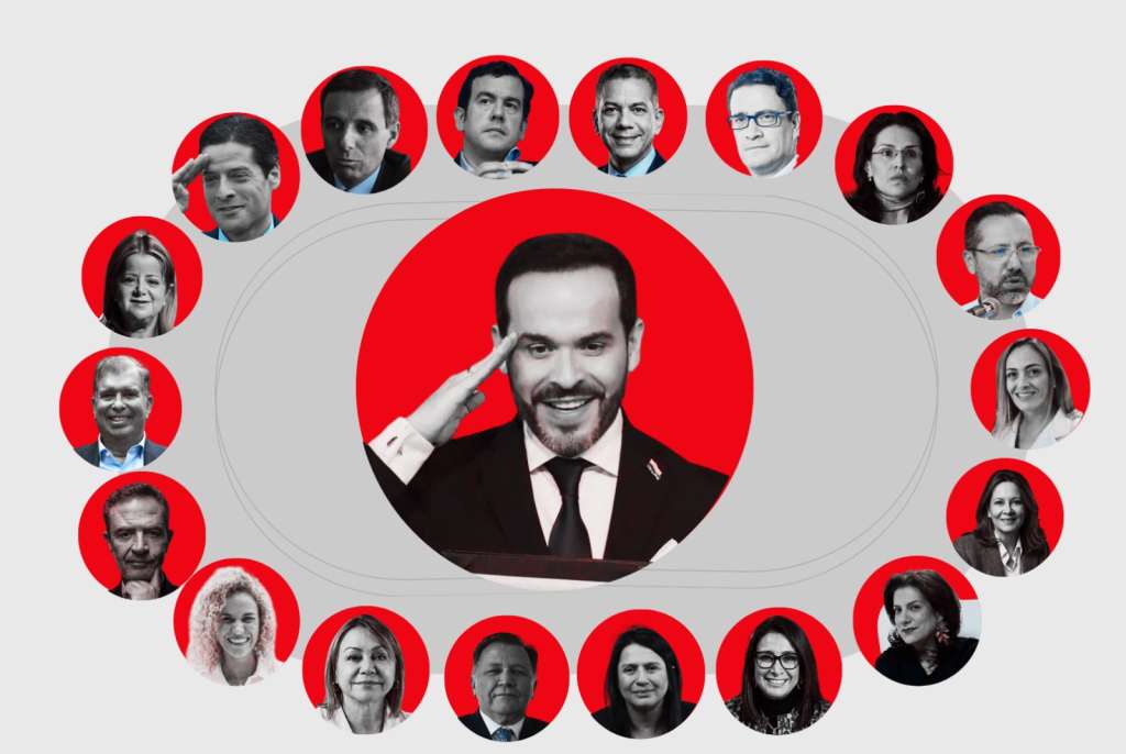 Estos son los 18 ministros que acompañarán a Abelardo de la Espriella a partir de este 7 de agosto.