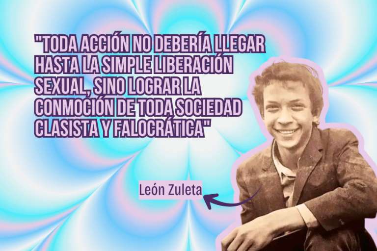 León Zuleta, activista, escritor y filósofo colombiano, pionero del movimiento de liberación homosexual en Colombia.