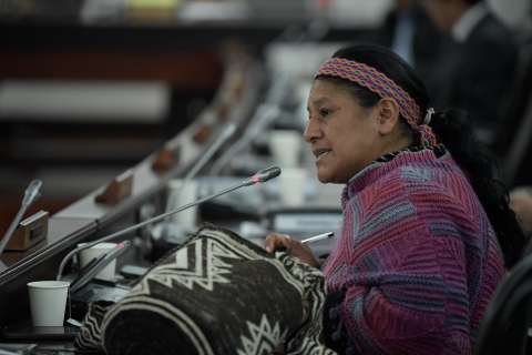 Hermana de la senadora Aida Quilcué aterrizará en el Ministerio de Igualdad: esto se sabe