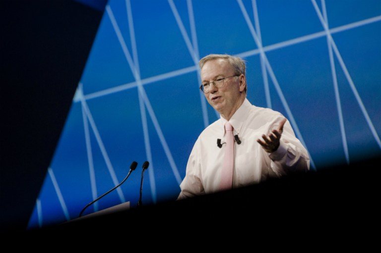 La sombra de Eric Schmidt sobre Google