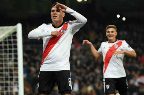 Hace un año, Juan F. Quintero anotó el gol más importante en la historia de River