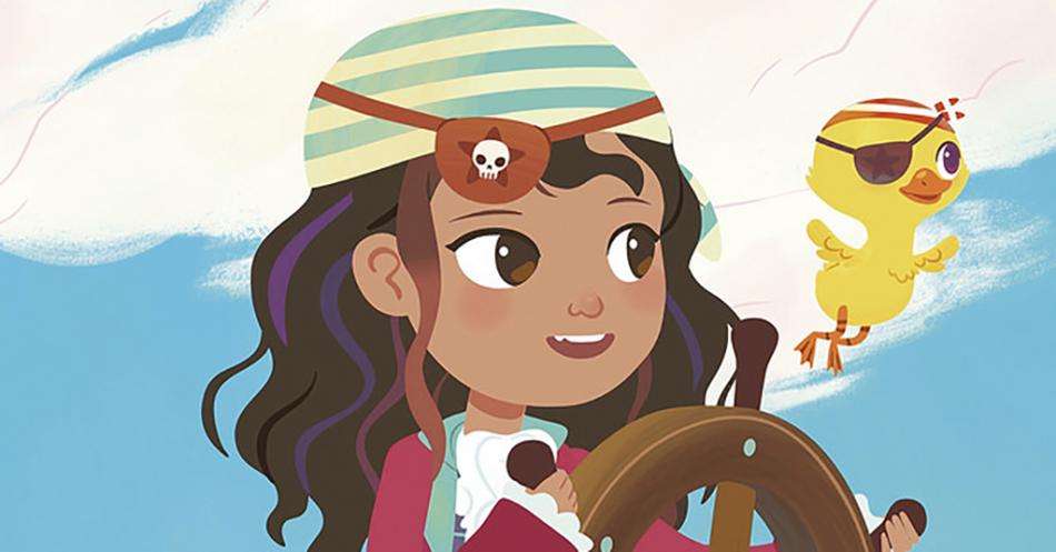 La niña pirata de Discovery Kids es colombiana