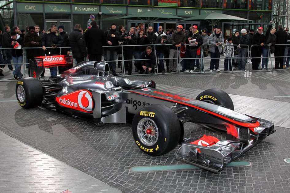 McLaren Mercedes, equipo de F1. Foto: AFP