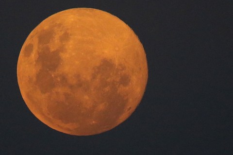 Así se vio el eclipse lunar y la superluna esta madrugada
