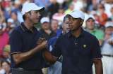 Woods y Striker, dieron ventaja a Estados Unidos en la Presidents Cup