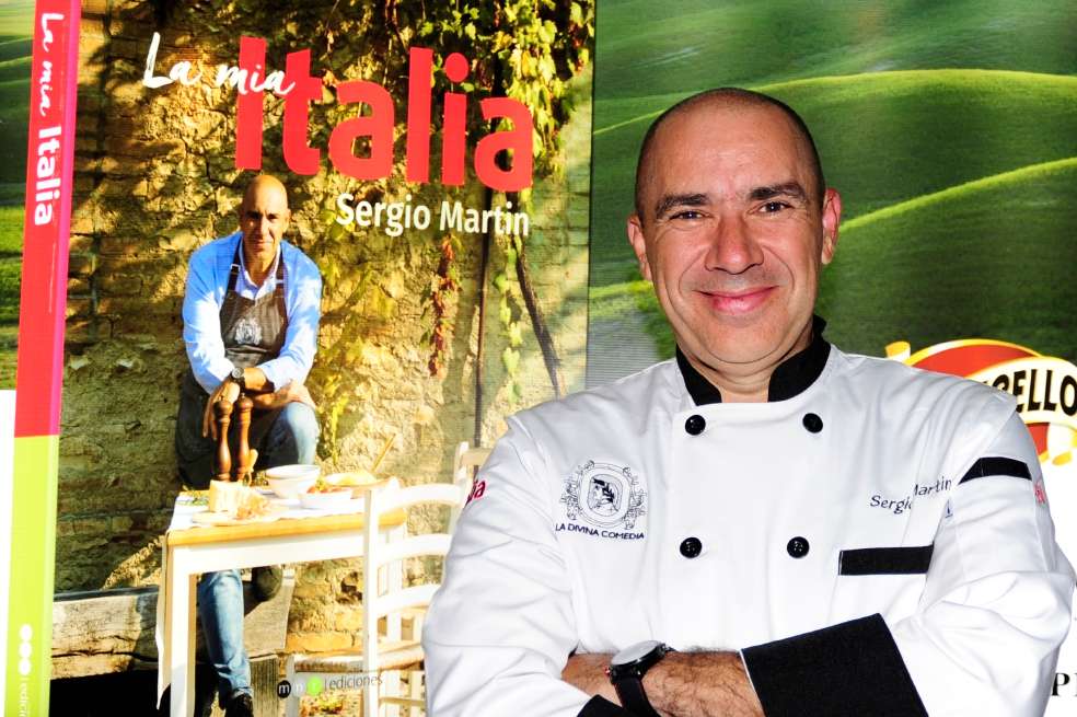 El chef Sergio Martin dice que dedica a la cocina más de 18 horas diarias. / Cortesía