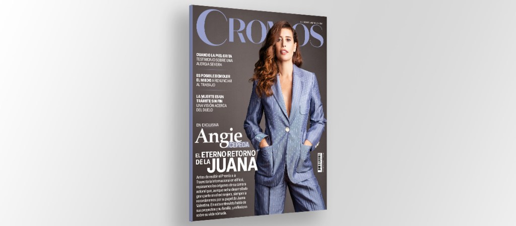 Angie Cepeda en Cromos