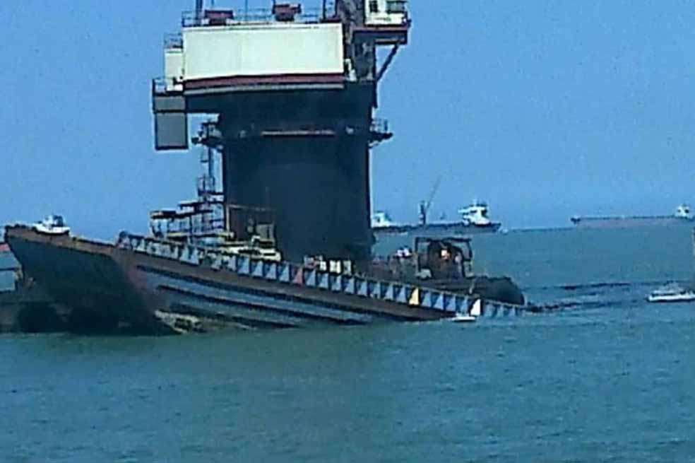 Esta foto sirvió para probar que la Drummond arrojó carbón al mar. / Alejandro Arias