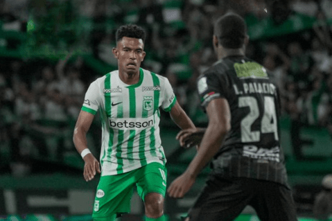 Joan Parra le amargó la noche a Nacional, que empató con el Once en Medellín