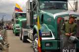 Camioneros manifestaron apoyo a exigencias del paro en Buenaventura