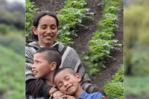 Familia campesina abre un canal en YouTube para enseñar a cultivar desde casa