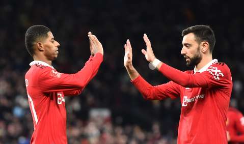 De la mano de Marcus Rashford Manchester United elimina a Everton de la FA Cup