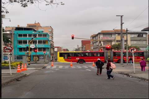 Habrá tramos viales para garantizar el distanciamiento social en Bogotá