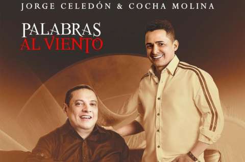 Jorge Celedón y el ‘Cocha’ Molina presentan “Palabras al viento”