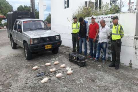 Incautan 10 mil dosis de coca que pretendían ser distribuidas en fiestas de San Pedro