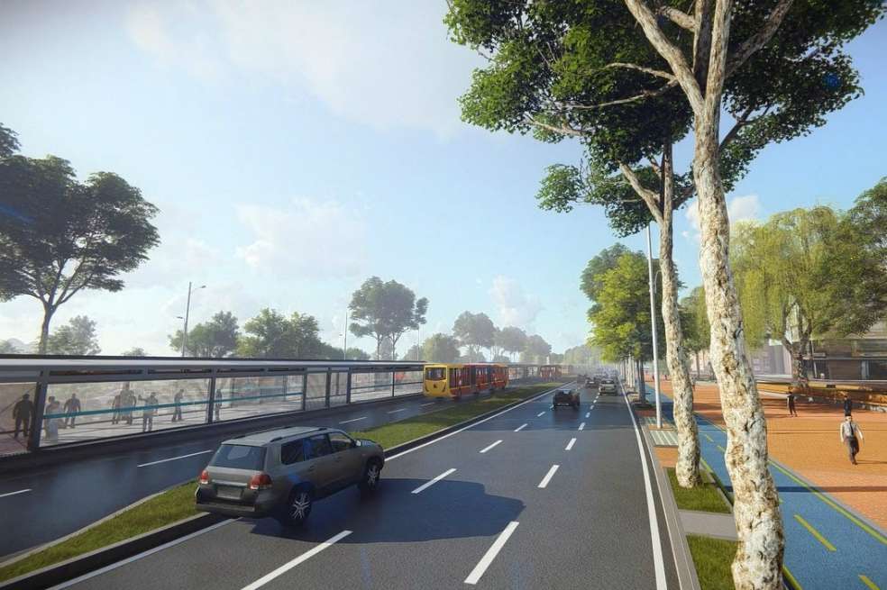 Así quedará la troncal avenida Ciudad de Cali. / Cortesía Alcaldía de Bogotá