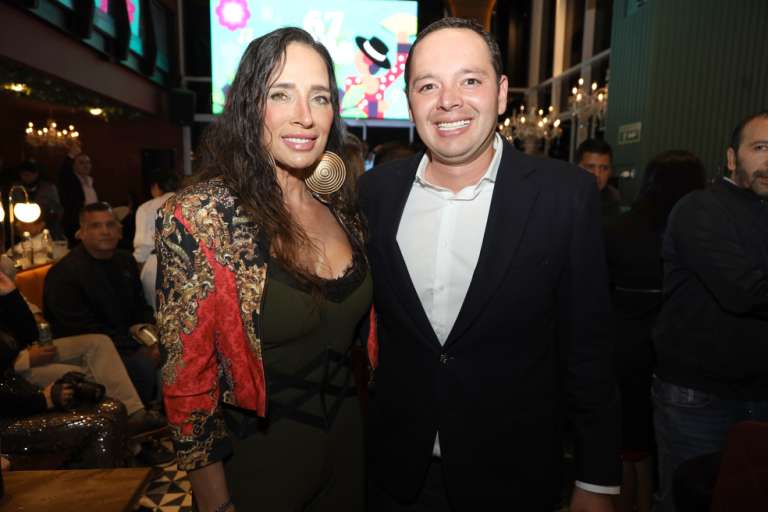 Luly Bossa y Carlos Mario Marín, Alcalde de Manizales