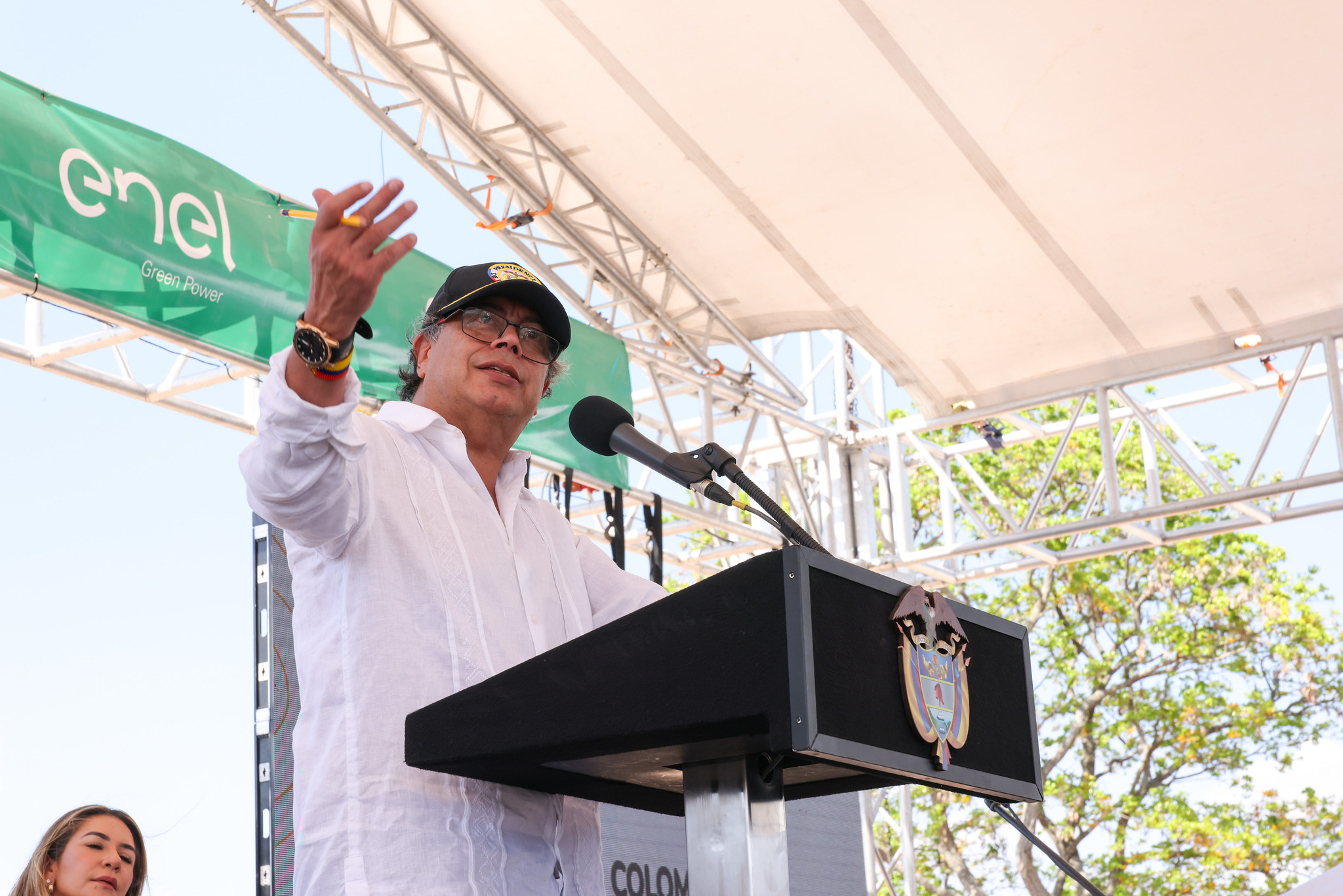 La Loma, César: Presidente Gustavo Petro inaugura el parque solar con 400 mil paneles.