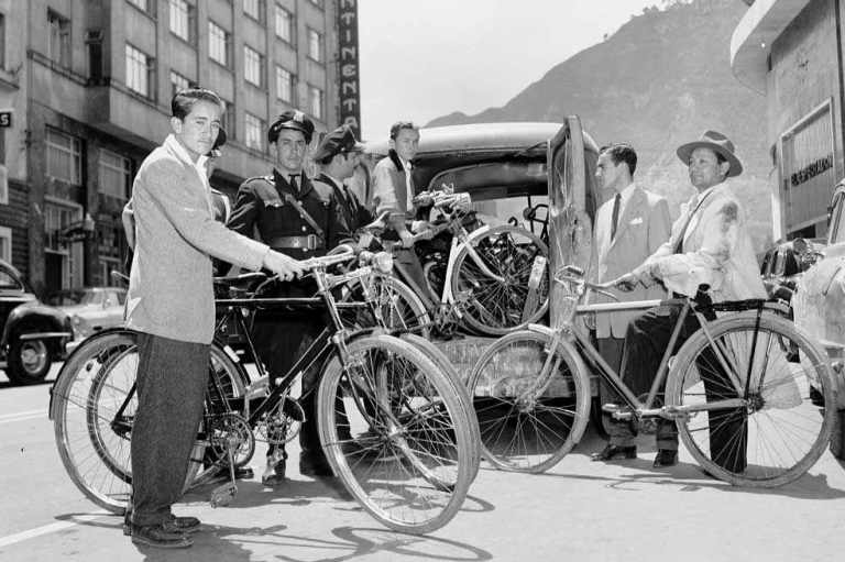 «La fiebre del ciclismo» en Bogotá