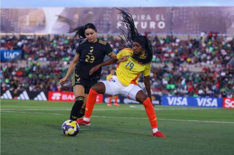 Colombia perdió con México, en juego de preparación para la Copa América Femenina