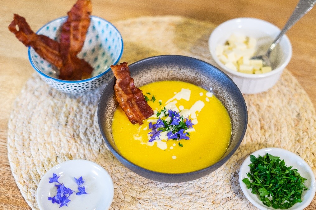 Crema de maíz