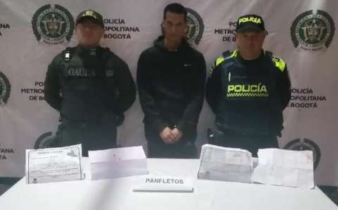 Capturan a presunto miembro del Tren de Aragua cuando extorsionaba a comerciantes