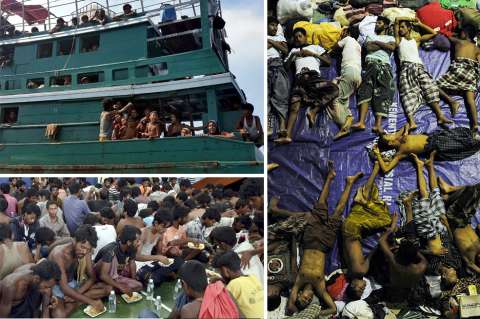 La tragedia de 8 mil inmigrantes asiáticos atrapados en el golfo de Bengala