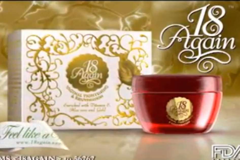 Otra vez 18, la crema para 'recuperar la virginidad'. Foto: captura de YouTube