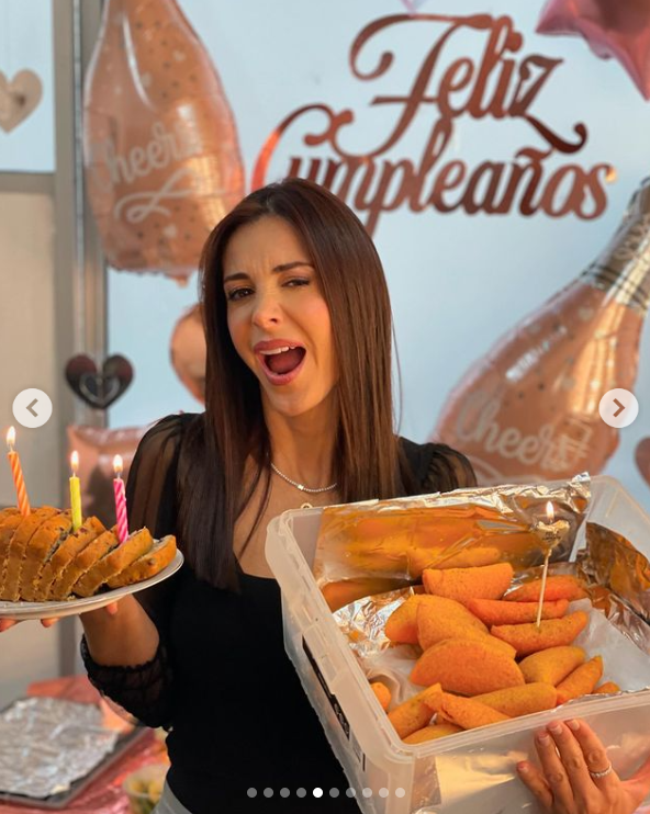 Alejandra Giraldo cumplió 40 años.