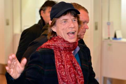 Mick Jagger vivió un triste cumpleaños