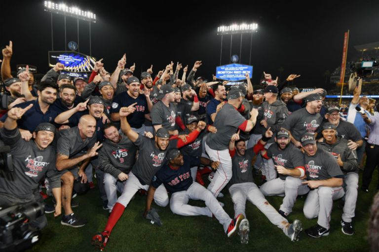 Los Medias Rojas son los nuevos campeones de la Serie Mundial de béisbol
