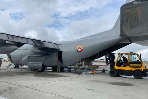 Armada Nacional atiende emergencia por huracán Iota en San Andrés y Providencia