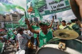 No van al estadio, protestan contra Macri