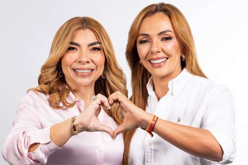María Irma Noreña y Juliana Enciso.