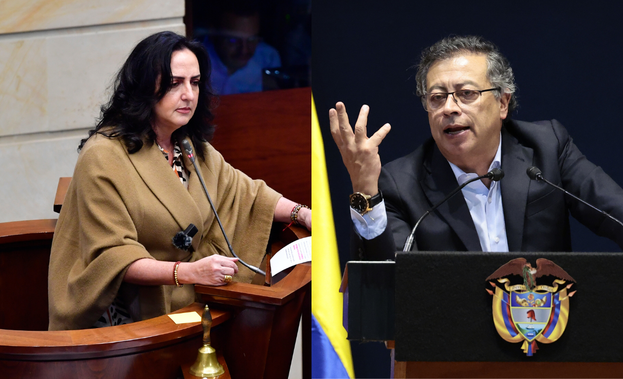 María Fernanda Cabal dijo que demandará al gobierno Petro si compra hoja de coca del Cauca.