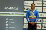 Francisco Jaramillo, la primera medalla de Colombia en el mundial júnior de pista