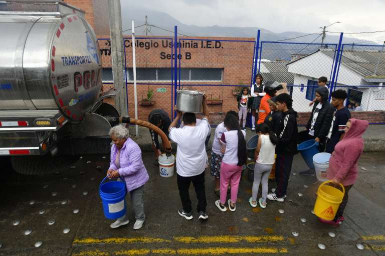 Cortes de agua en Usme.