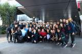 La selección femenina ya está en Perth para su duelo ante Marruecos en el Mundial