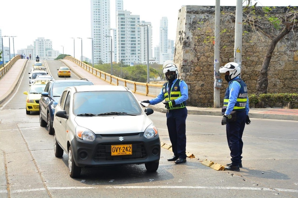 Pico y placa Cartagena