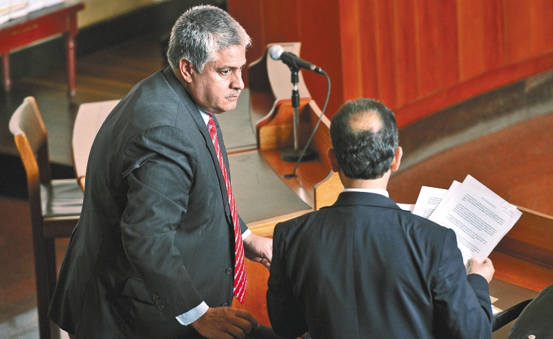 Iván Moreno durante su juicio en la Corte, cuando fue condenado en 2014. / Archivo El Espectador