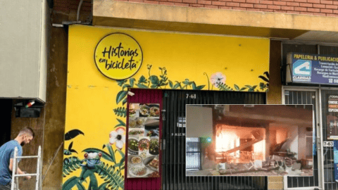 El restaurante en Cali afectado por un incendio que ahora pide apoyo para reabrir