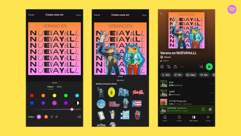 Bad Bunny en Medellín: así se pueden usar los nuevos stickers en Spotify