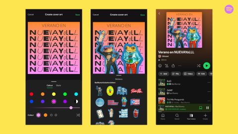 Bad Bunny en Medellín: así se pueden usar los nuevos stickers en Spotify