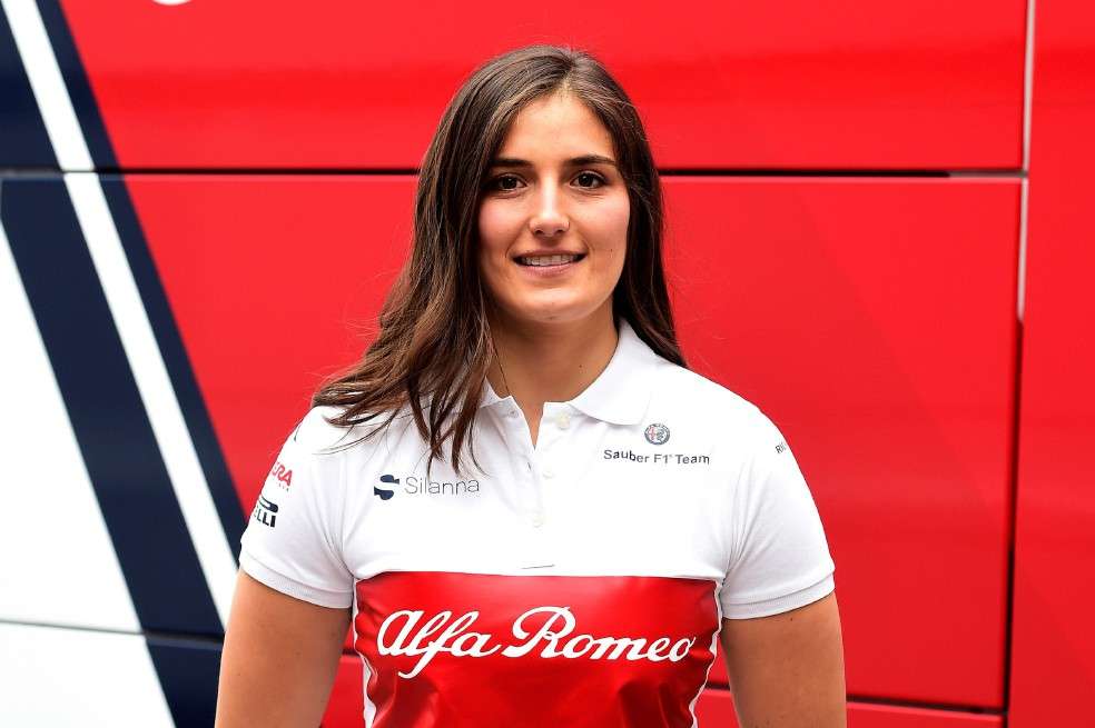 Tatiana Calderón, piloto de pruebas del equipo Sauber F1 Team. / Cortesía