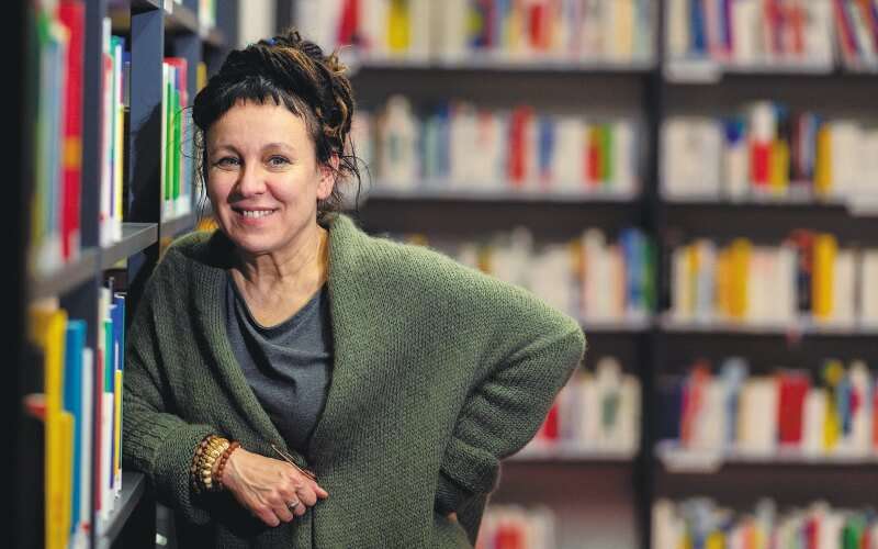 Olga Tokarczuk nació en Sulechów, pueblo de 17.000 habitantes en el oeste de Polonia. Tiene 57 años y es psicóloga de la Universidad de Varsovia. / AFP