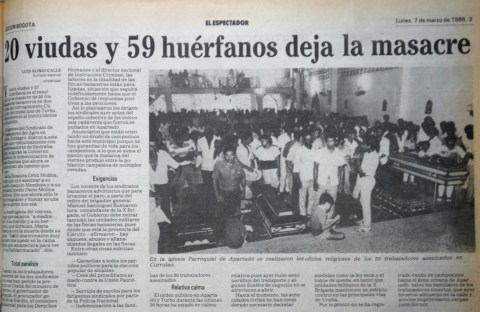 30 años de las masacres de Honduras y La Negra